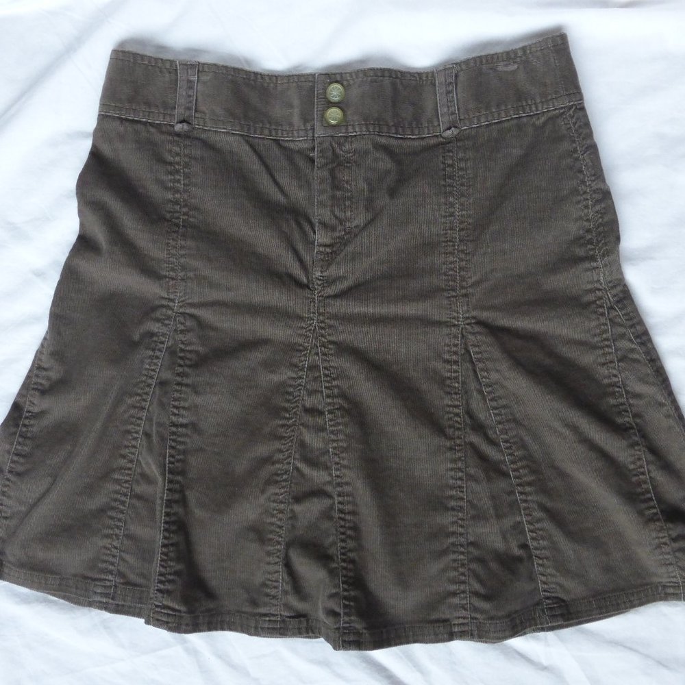 Athleta Whenever Women's Corduroy Skirt Size 6